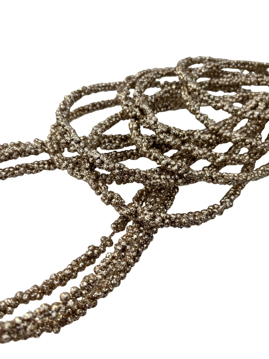 Bead Loop Spray Champagne 27.5''